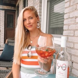 Forever 21 Rainbow Striped Tube Top